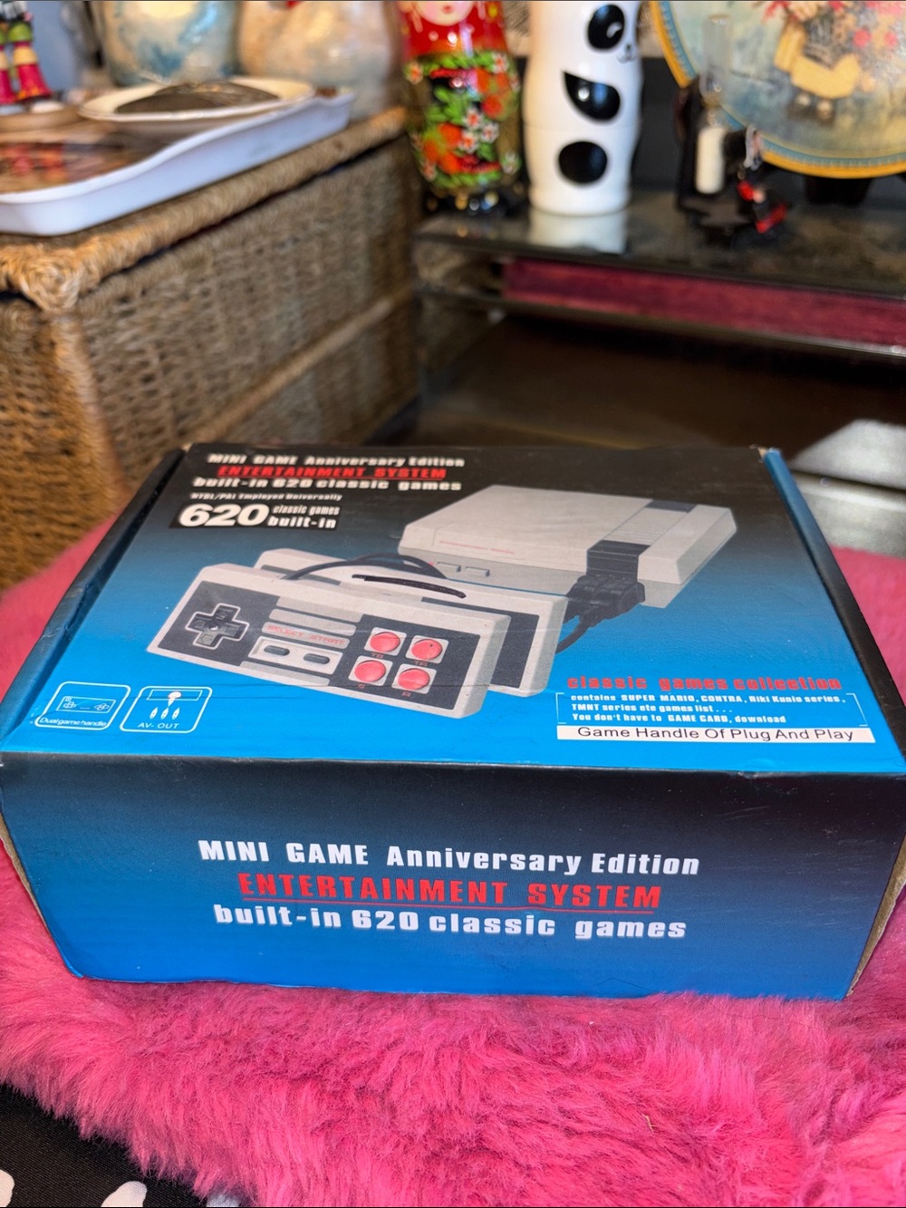 NIB Mini Game Anniversary Edition Entertainment System retro console featurin